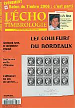 cliquez ici pour plus d'informations sur l'Echo de la Timbrologie