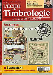 cliquez ici pour plus d'informations sur l'Echo de la Timbrologie