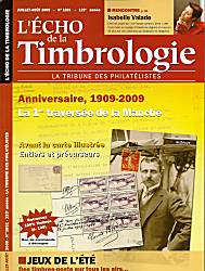 cliquez ici pour plus d'informations sur l'Echo de la Timbrologie