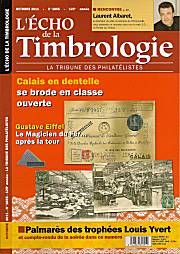 cliquez ici pour plus d'informations sur l'Echo de la Timbrologie