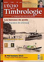 cliquez ici pour plus d'informations sur l'Echo de la Timbrologie