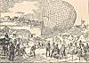 Départ de Montmartre du ballon-poste Le Louis-Blanc
