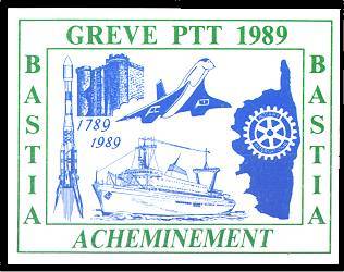 Grve de 1989, Bastia