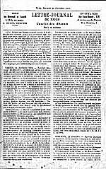 Gazette des absents numéro 20