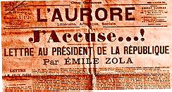Le Journal L'Aurore, du 13 janvier 1898
