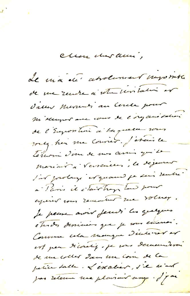 lettre de Luc-Olivier Merson, recto