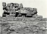 Rouad, 1915 : Les restes des vieux murs phniciens de l'le Rouad