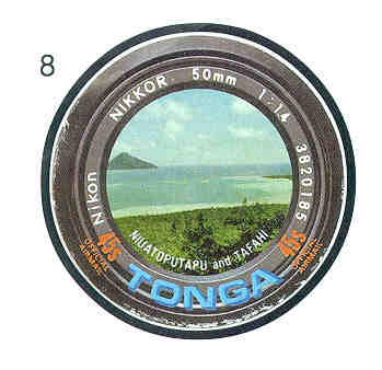 timbre rond des les Tonga