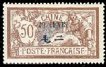 Chine : 20 cents sur 50c merson