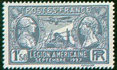 France : 1f 50 outremer Légion américaine