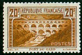 France : 20f chaudron Pont du Gard