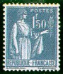 France : 1f 50 bleu type Paix