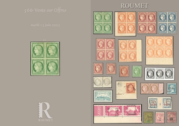  566 ème Vente sur Offres - Mail Auction # 566