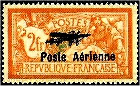 France Merson Poste arienne, PA 1